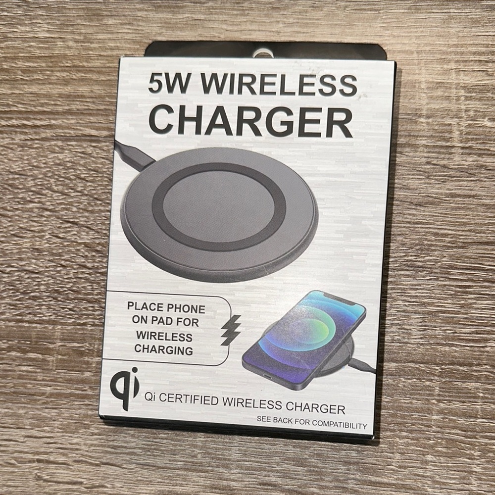 5W Wireless Charger - Black